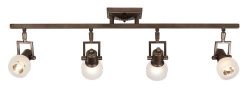 Pro Track Chace Pewter 4-Light Track Fixture