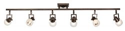Pro Track Chace 50″ Wide 6-Light Complete Track Kit