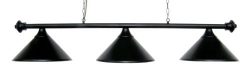 Metal Pool Table Light Billiard Lamp Black 55″