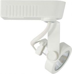 Direct-Lighting 50016 White MR16 Gimbal Ring Low Voltage Track Lighting Head