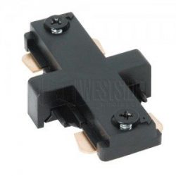 Juno Lighting R23-BL Miniature Straight Track Connector – Black-2PK