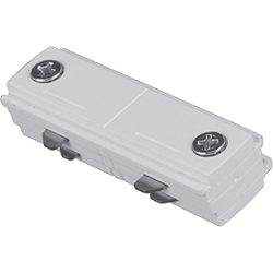 Lithonia Lighting Straight Connector White Track Lighting Kit with Black Cover
