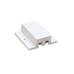 WAC Lighting JFC-WT J Track Floating Canopy Connector, White