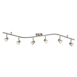 Galaxy Lighting 755596BN 6 Light Halogen Flexible Track Lighting