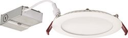 Lithonia Lighting WF6 LED 30K MW M6 13W Ultra Thin 6″ Dimmable LED Recessed Ceiling Light, ...