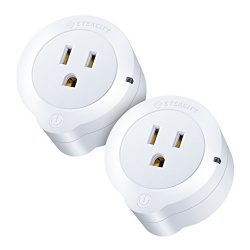 Etekcity 2 Pack WiFi Smart Plug Mini Outlet with Energy Monitoring, Works with Amazon Alexa Echo ...
