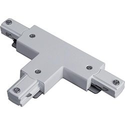 Lithonia Lighting LTTC M6 T Connector Decorative Track Lighting Connector, Matte White
