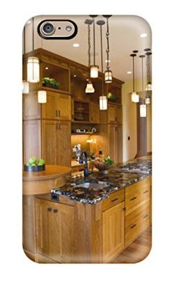 Top Quality Rugged Traditional Kitchen With Pendant Lights And 15-foot Island Case Cover For Iph ...