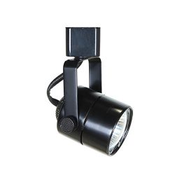 Direct-Lighting 50154 Black GU10 Line Voltage Track Lighting Head