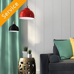 Light Fixture Installation – Up to 2 Fixtures – Replacement – Under 10 ft.