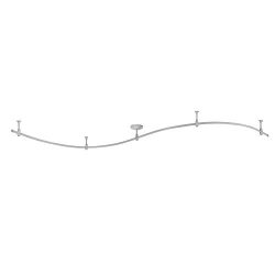 Hampton Bay 10 ft. Silver Flex Track Starter Kit
