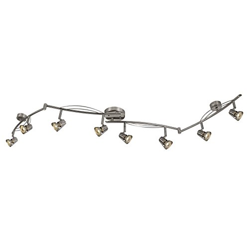 Style Selections 8-Light Sparta Linear Track Lighting Kit