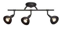 Revel Broadway 23″ 3-Light Directional Track Light, Bronze Finish