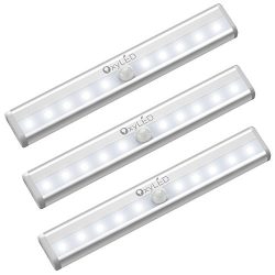 OxyLED Motion Sensor Closet Lights, Cordless Under Cabinet Lightening, Stick-on Anywhere Wireles ...