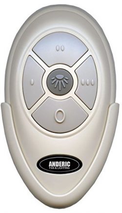 Harbor Breeze FAN35T Replacement Remote + Wall Mount for Harbor Breeze Ceiling Fans + 1-Year War ...