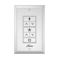 Hunter Fan Company 99375 Universal Ceiling Fan Wall Control Universal Ceiling Fan Wall Controlwhite