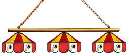 Imperial Officially Licensed NFL Merchandise: Tiffany-Style Stained Glass Billiard/Pool Table 3  ...