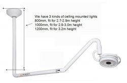 2014 Worldwidely Popular and Upgraded Style 36W Ceiling Mounted LED Surgical Medical Exam Light  ...