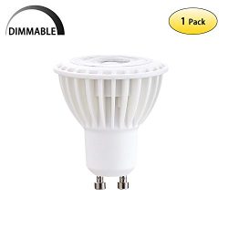 1 Pack-LED GU10 3Watt Dimmable LED COB Flood Bulb Equivalent 25Watt Halogen Bulbs,4000K Natrual  ...