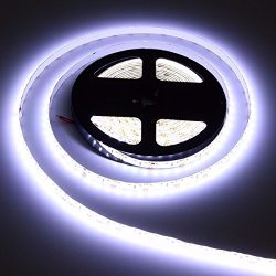 LED Strip Lights, GLIME 16.4FT 600 LEDs Rope Lights SMD 3528 DC12V Waterproof Flexible Light Str ...