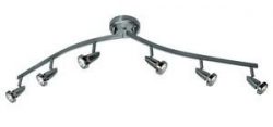 Access Lighting 52226-BS 6 Light Mirage SemiFlush Track Lighting