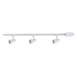 Linear 3 Light White Track Lig 6.84″h x 2.48″w x White