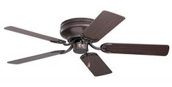 Emerson Ceiling Fans CF804SORB Snugger Low Profile Hugger Ceiling Fan, 42-Inch Blades, Light Kit ...