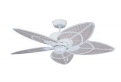 Emerson Ceiling Fans CF621SW Batalie Breeze 52-Inch Indoor Outdoor Ceiling Fan, Wet Rated, Light ...