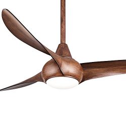 52″ Minka Aire Light Wave Distressed Koa Ceiling Fan