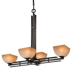 Minka Lavery 1274-357 Lineage 4-Light Island in Iron