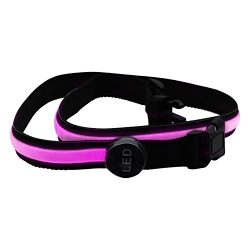 Ruiyue 78cm White Red Green Yellow Pink Blue RGB LED Flashing Waistband Safety Reflective Belt W ...