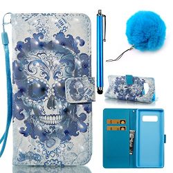 Galaxy Note 8 Case [Anti-Scratch],Galaxy Note 8 Cover,Vandot PU Leather Wallet Case Shockproof L ...