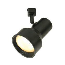 Portfolio 1-Light Black Casual Track Lighting Head