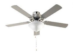 Trans Globe Lighting F-1000 BN Indoor  Solana Ceiling Fan, Brushed Nickel