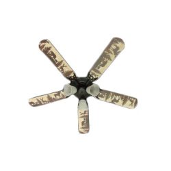 Ceiling Fan Designers Ceiling Fan, Bear Moose Deer, 52″