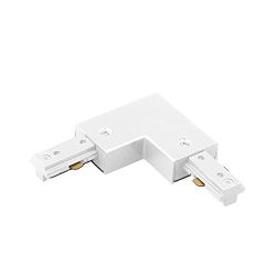 WAC Lighting HL-LEFT-WT H Track Left L Connector, White