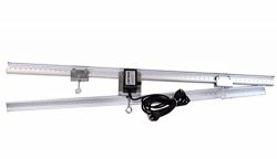 USA Premium Store 83″ LIGHT TRACK RAIL 12W 10RPM Motor Grow Light Mover 4 Reflector Hood D ...