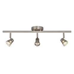 Galaxy Lighting 755593BN 3 Light Halogen Fixed Track Lighting