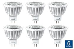 Hyperikon MR16 GU5.3 LED 7W (50W Replacement), 4000K (Daylight Glow), CRI90+, 490lm, Spot Light  ...