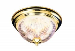 Design House 503045 Millbridge 2 Light Ceiling Light, Polished Brass