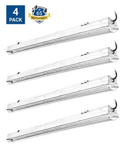 Hyperikon LED Vapor Proof Fixture 40W (100W Eq), 4100 Lm, 5000K(Crystal White Glow), UL & DL ...