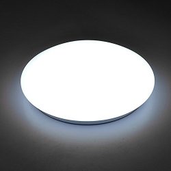 AFSEMOS 14-Inch LED Flush Mount Ceiling Light , 18W,4500K Round Ceiling Lighting,LED Ceiling Lig ...