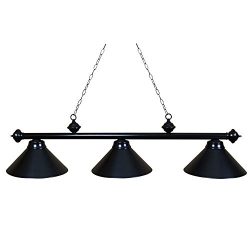 Ozone Black Pool Table Light