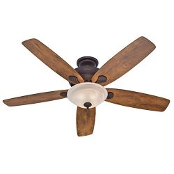 Hunter 60″ Regalia New Bronze Ceiling Fan with Light