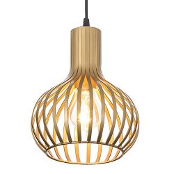 POPILION Unique Design Modern Golden Metal Shade Industrial Pendant Light, Ceiling Light Pendent ...