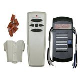 Universal Ceiling Fan Remote Control Kit for CFL and Regular Light Bulbs