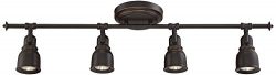 Pro Track Denise 4-Light Bronze LED Track Fixture