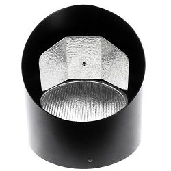 Lightolier 6488 Lytespan Track Lighting Lytespot Wall Washer Accessory, Black