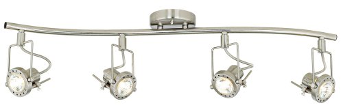 Pro Track European Style 4-Light 31 3/4 Wave Bar