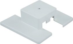 Liteline CF6108-WH Center Feed For Track Fixtures,  White